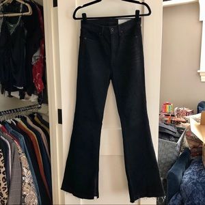 rag & bone Black Flared Jeans (29)